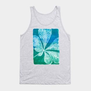 blue-green chestnut leaf Tank Top